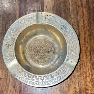 Vintage Brass Trinket Dish